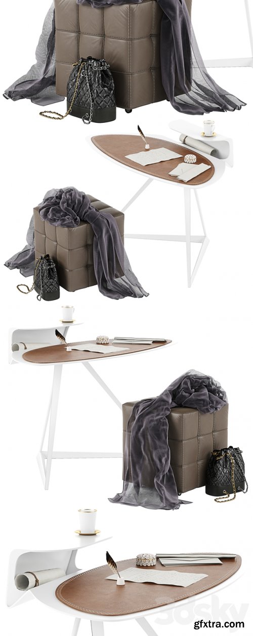 Cattelan Italia Storm desk set 02