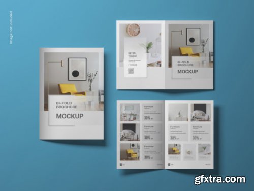 05 Bi Fold Brochure Mockups