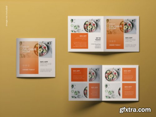 05 Bi Fold Brochure Mockups