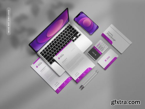 05 Stationery Mockups Scene Creator