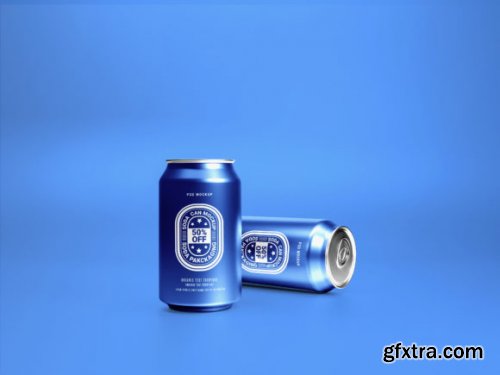 04 Soda Can Packaging Mockups