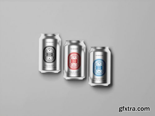 04 Soda Can Packaging Mockups