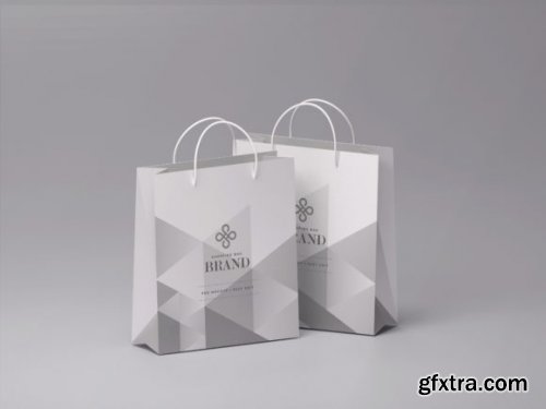 05 Shopping Bag Branding Mockups