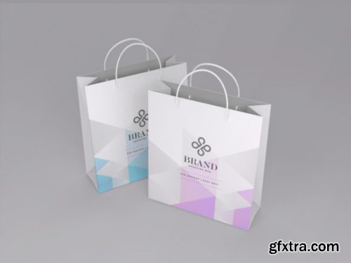 05 Shopping Bag Branding Mockups