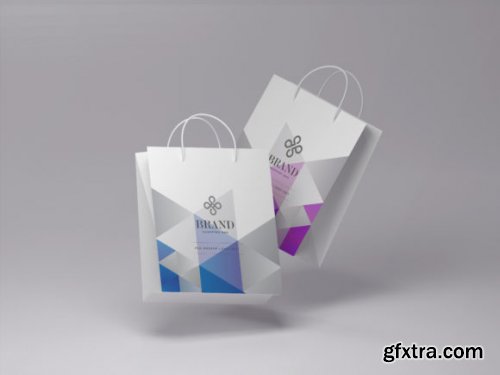 05 Shopping Bag Branding Mockups