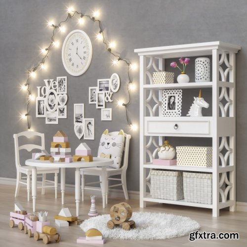 Toys and furniture 2 options set 22