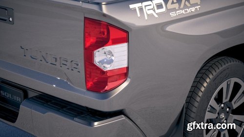 CGTrader - Toyota Tundra TRD 2018 3D model