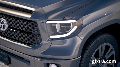 CGTrader - Toyota Tundra TRD 2018 3D model