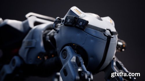 Unreal Engine – Sci fi Bull Mech