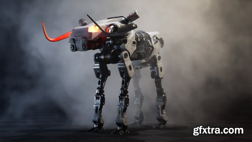 Unreal Engine – Sci fi Bull Mech