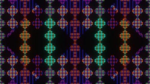 Videohive - Abstract Animation Of Pixel Squares 02 - 36402170 - 36402170