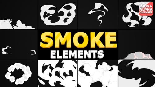 Videohive - Smoke Motion Graphics Pack - 36402173 - 36402173