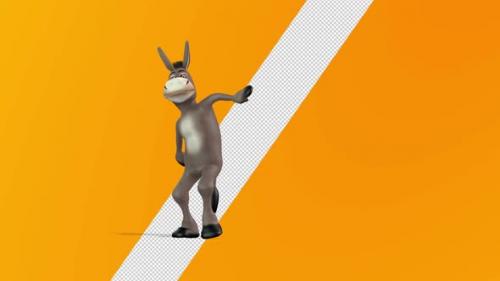 Videohive - Toon Donkey Samba Dance - 36403796 - 36403796