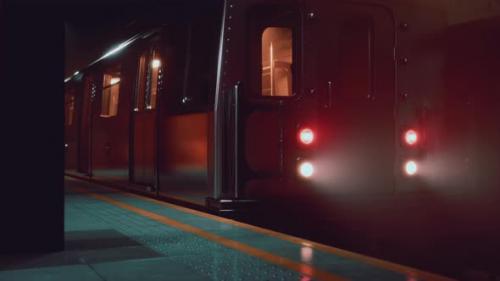 Videohive - Empty Train Station During the Covid19 Pandemic - 36404845 - 36404845