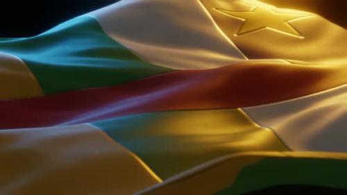 Videohive - Central African Republic - Stylized Flag - 36405154 - 36405154