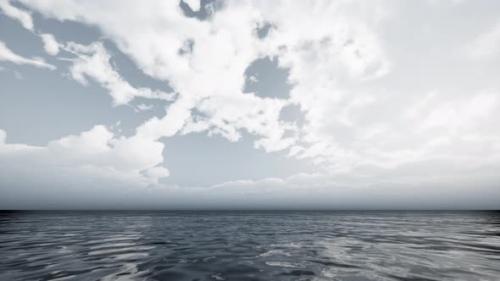 Videohive - Morning Fog Over the Sea - 36390270 - 36390270