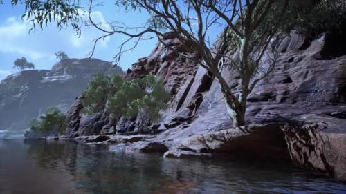 Videohive - Panoramic View of Colorado River - 36390553 - 36390553