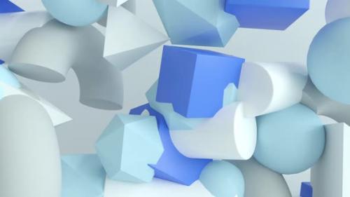 Videohive - Abstract Background Geometric Multicolored - 36402609 - 36402609