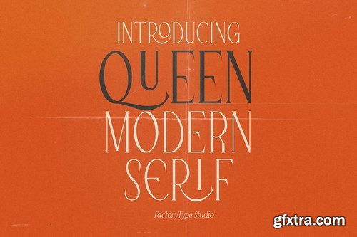 Queen Serif Font