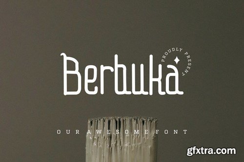 Berbuka font