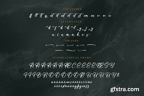 Ratmosh Delliot Calligraphy Font