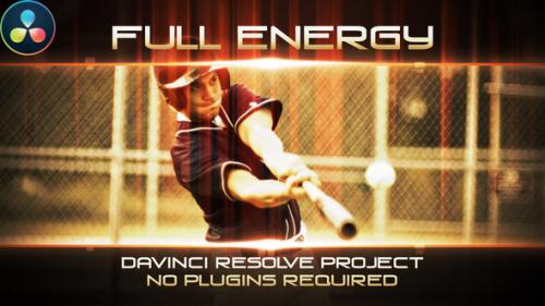 Videohive - Full Energy (DaVinci Resolve) - 33983881 - 33983881