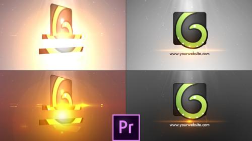 Videohive - Simple Minimal Flip Logo - Premiere Pro - 35897899 - 35897899