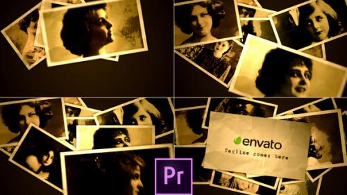 Videohive - Vintage Photos Logo - Premiere Pro - 36419317 - 36419317