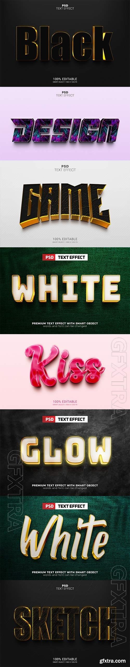 Psd text effect set vol 232