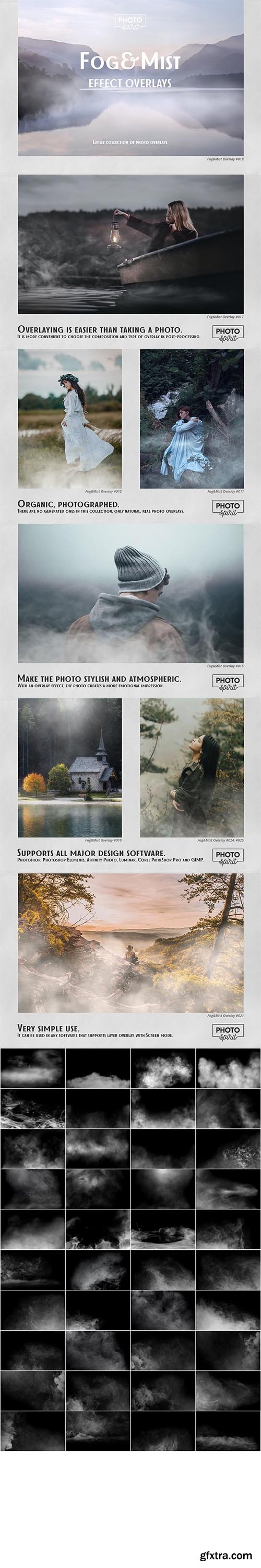 CreativeMarket - Fog & Mist Effect Overlays 7024473