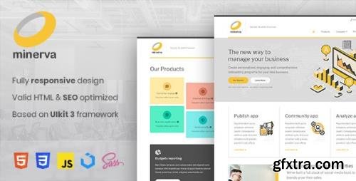 ThemeForest - Minerva v2.0.0 - Minimalist Business HTML Template - 178756