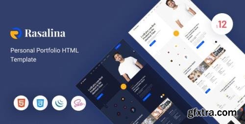 ThemeForest - Rasalina v1.0 - Personal Portfolio HTML5 Template - 35335965