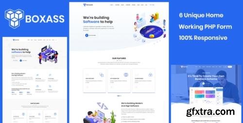 ThemeForest - Boxass v1.2 - Startup Landing Page Template - 24503524