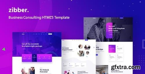 ThemeForest - Zibber v1.0 - Business Consulting HTML5 Template - 30525296