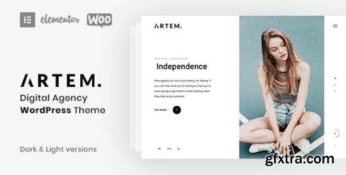 ThemeForest - Artem v1.3.9 - Digital Agency WordPress Theme - 27997241