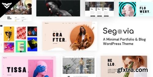 ThemeForest - Segovia v1.5.4 - A Minimal Portfolio And Blog WordPress Theme - 25587205