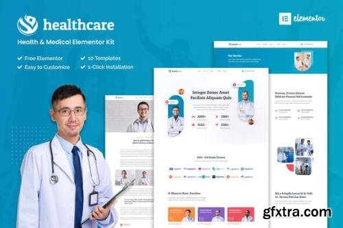 ThemeForest - Healthcare v1.0.0 - Health & Medical Elementor Template Kit - 36380202