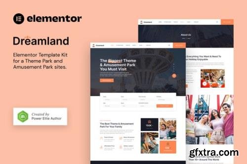 ThemeForest - Dreamland v1.0.0 - Amusement & Theme Park Elementor Template Kit - 36399370