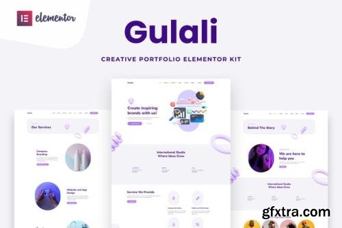 ThemeForest - Gulali v1.0.0 - Creative Portfolio Elementor Template Kit - 36210528