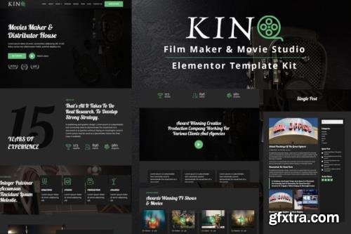 ThemeForest - Kino v1.0.0 - Film Maker & Movie Studio Elementor Template Kit - 36293485