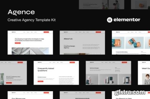 ThemeForest - Agence v1.0.0 - Creative Agency Elementor Template Kit - 36390532