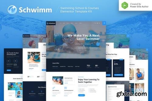 ThemeForest - Schwimm v1.0.0 - Swimming School & Course Elementor Template Kit - 36287087