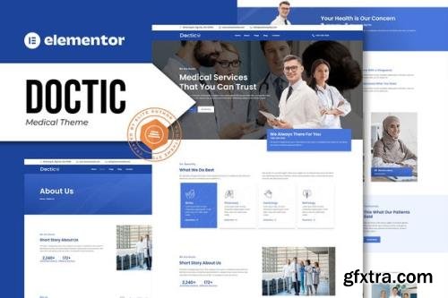 ThemeForest - Doctic v1.0.0 - Medical Elementor Template Kit - 36348950