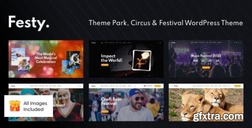 ThemeForest - Festy v1.0.0 - Theme Park, Circus Festival WordPress Theme - 36252787 - NULLED