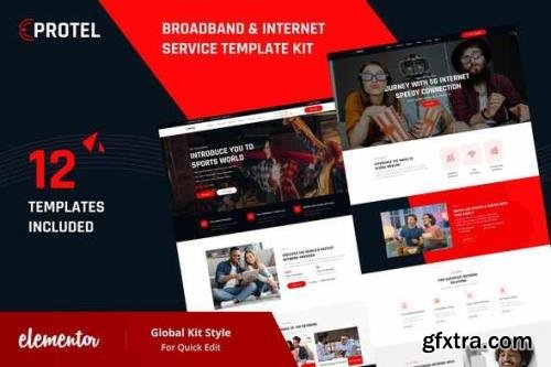 ThemeForest - Protel v1.0.0 - Broadband & Internet Provider Template Kit - 36231319