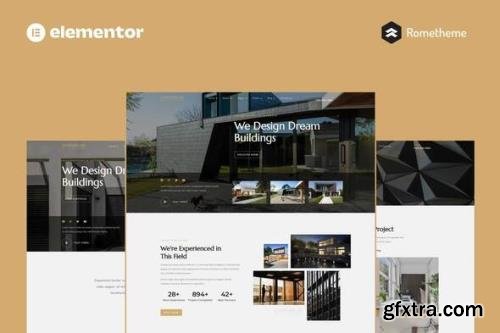 ThemeForest - Emporium v1.0.0 - Architecture & Interior Elementor Pro Full Site Template Kit - 36230972