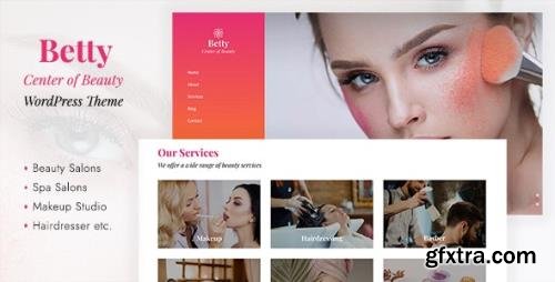 ThemeForest - Betty v1.0 - Beauty Salon WordPress Theme (Update: 16 February 22) - 35479088