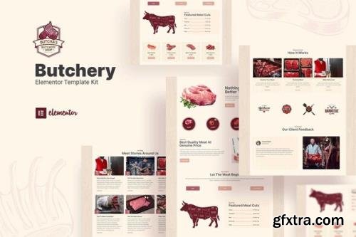 ThemeForest - Butcha v1.0.3 - Butchery Shop Elementor Template Kit - 35976012