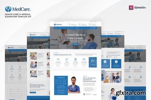 ThemeForest - Medcare v1.0.0 - Health & Care Medical Elementor Template Kit - 36229572