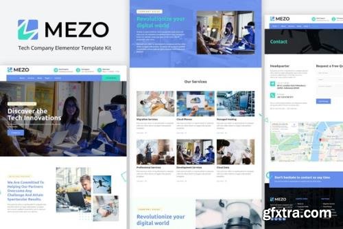 ThemeForest - Mezo v1.0.0 - Tech Company Elementor Template Kit - 36232279